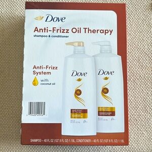 Anti frizz oil therapy shampoo and conditioner